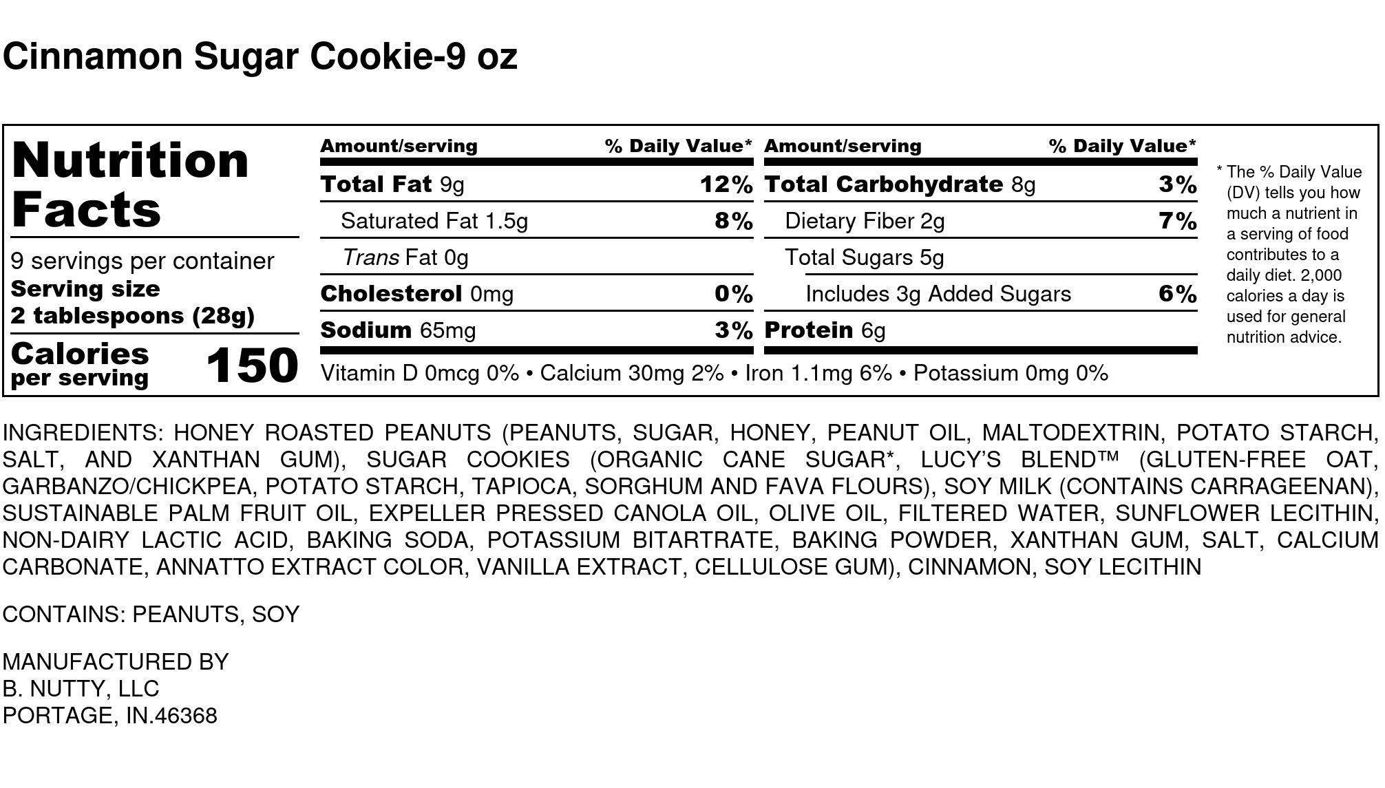 Cinnamon Sugar Cookie - Image 3